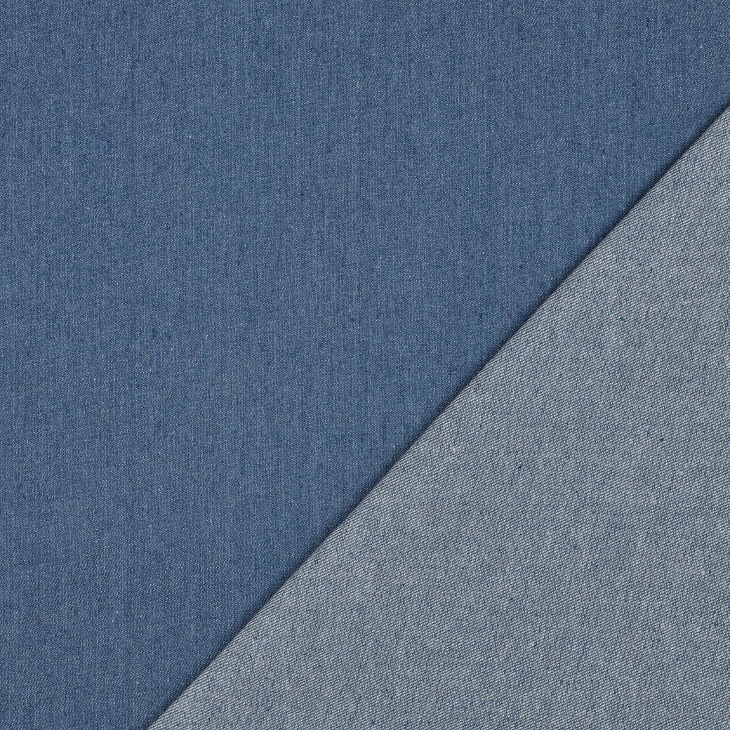 10oz Medium Wash Blue Denim
