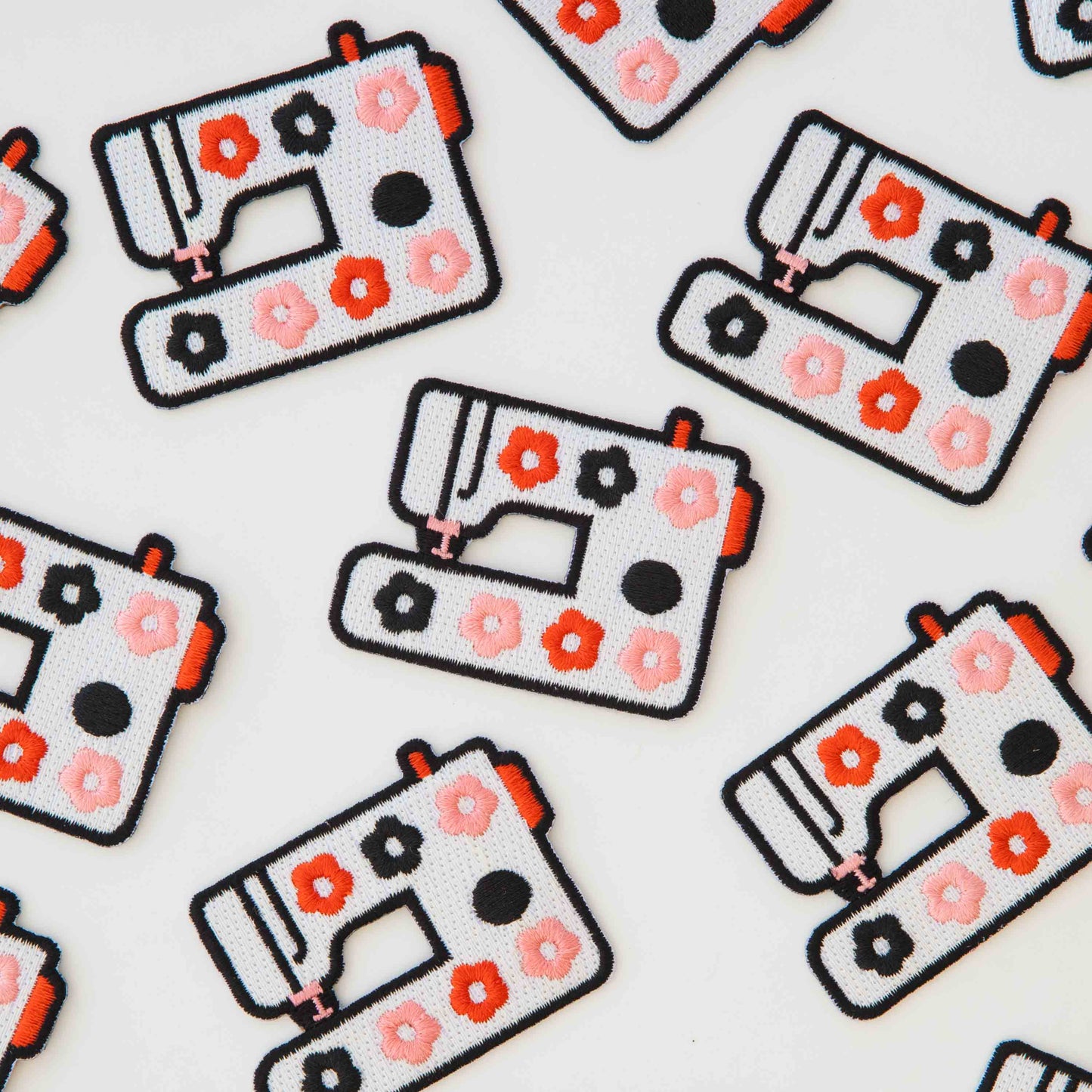 Sewing Machine Iron-On Patch
