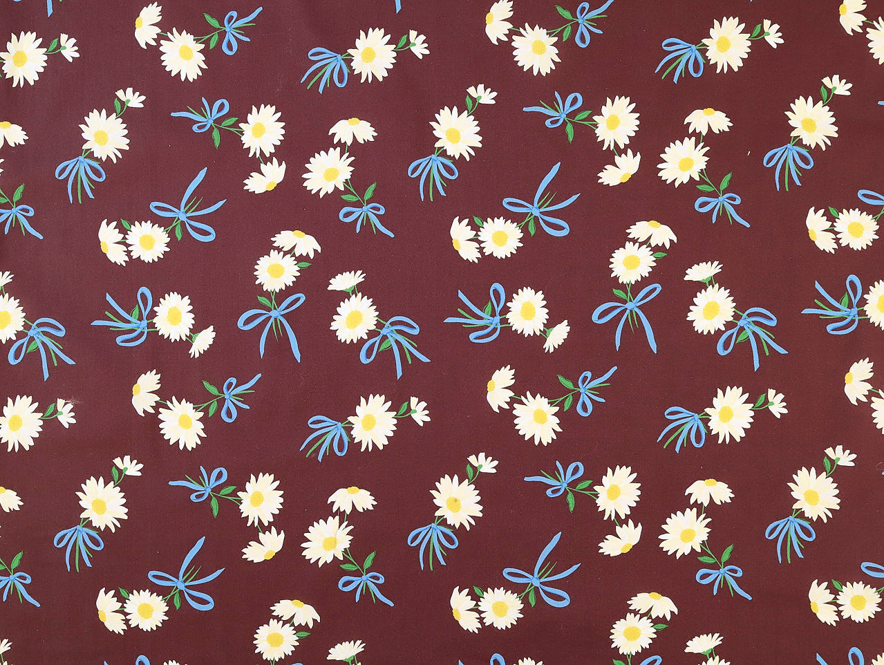 Daisy Beau Cotton Lawn - Maroon