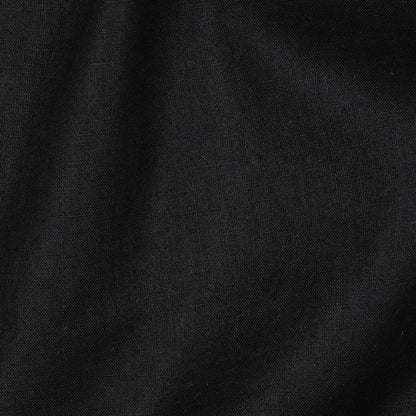 Black Washed Linen