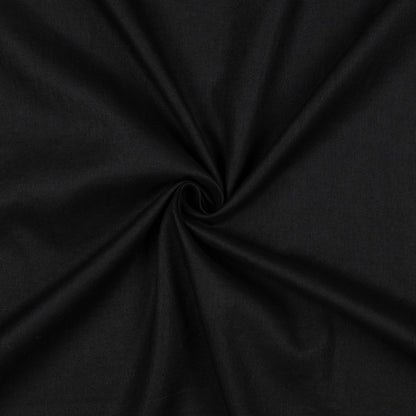 Black Washed Linen