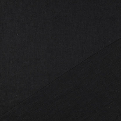 Black Washed Linen