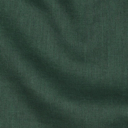Washed Linen in Forest Green