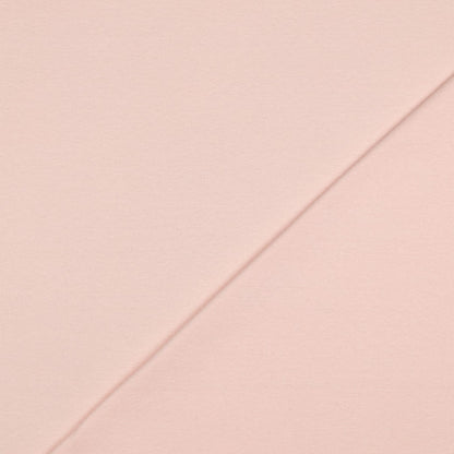 Organic Cotton Tubular Rib Knit - Light Peach