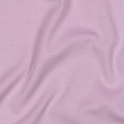Organic Cotton Tubular Rib Knit - Lavender