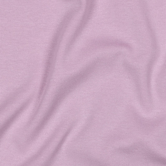 Organic Cotton Tubular Rib Knit - Lavender