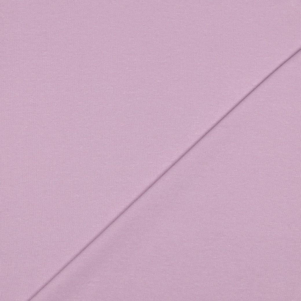 Organic Cotton Tubular Rib Knit - Lavender