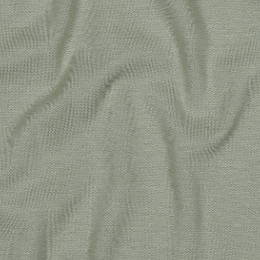 Organic Cotton Tubular Rib Knit - Sage