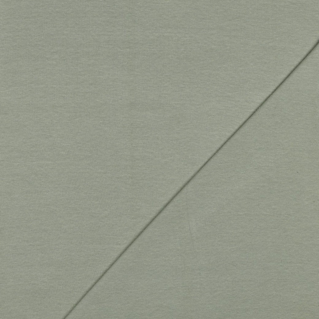 Organic Cotton Tubular Rib Knit - Sage