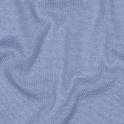 Organic Cotton Tubular Rib Knit - Periwinkle