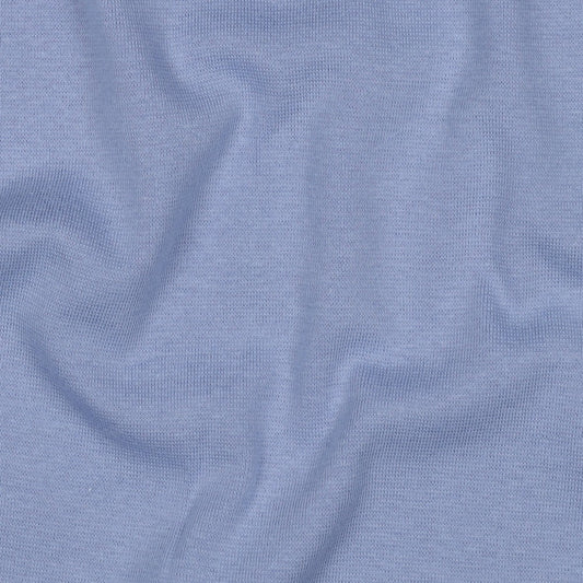 Organic Cotton Tubular Rib Knit - Periwinkle