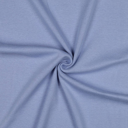 Organic Cotton Tubular Rib Knit - Periwinkle