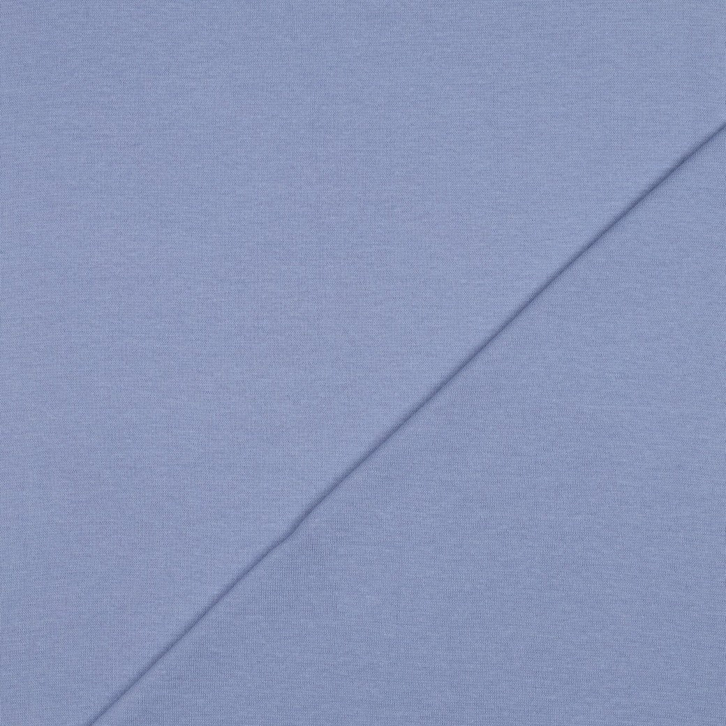 Organic Cotton Tubular Rib Knit - Periwinkle