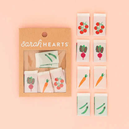 Veggie Sewing Labels