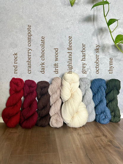 Woolstok Worsted Yarn in Red Rock
