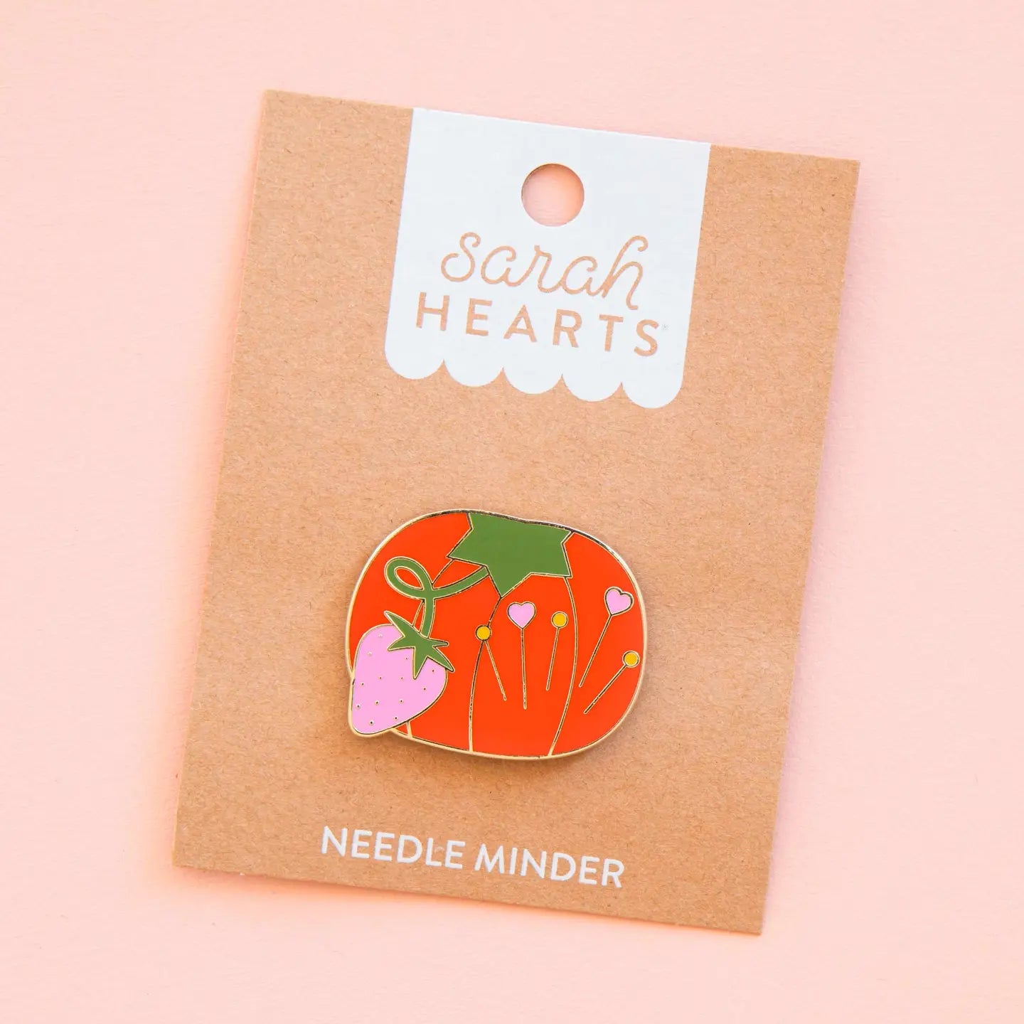 Tomato Pin Cushion Magnetic Needle Minder