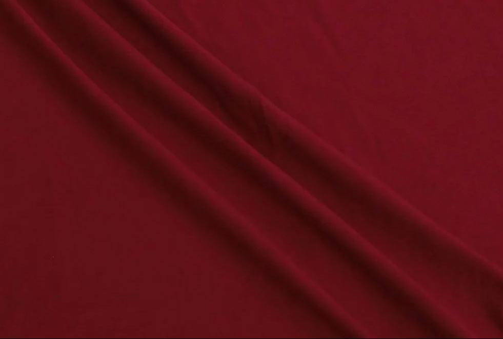 8oz 100% Cotton Jersey - Burgundy