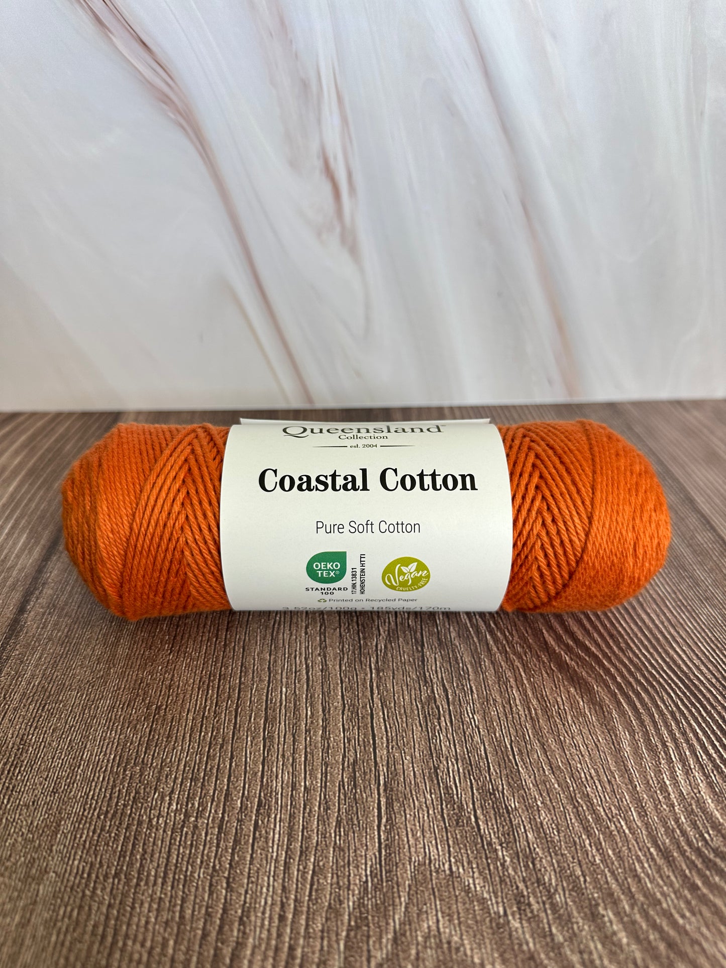 Coastal Cotton Yarn in Sandstone