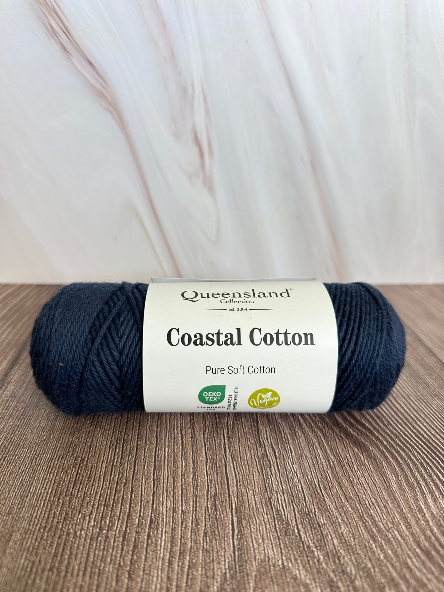 Coastal Cotton Yarn in Navy