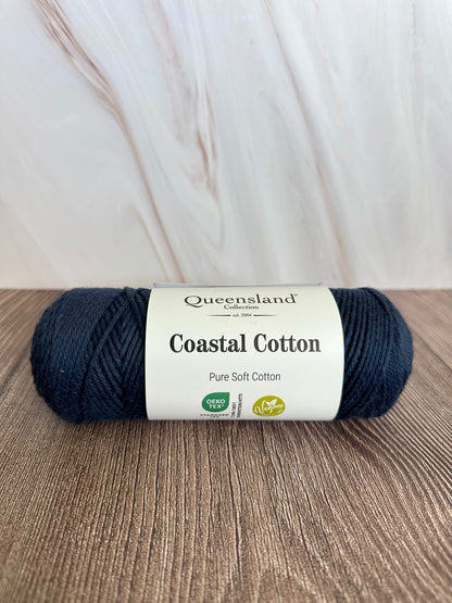 Coastal Cotton Yarn in Navy