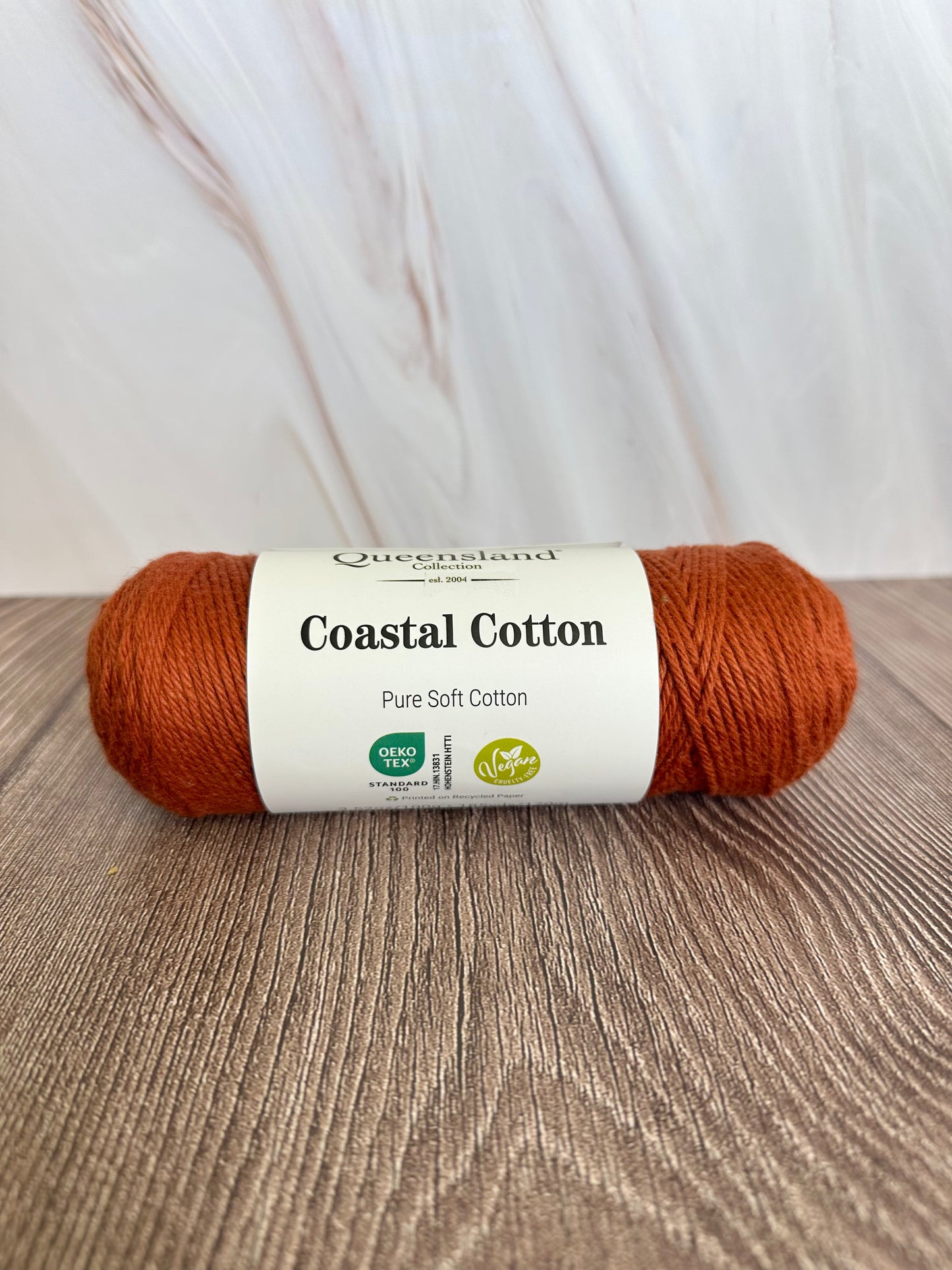 Coastal Cotton Yarn in Toasted