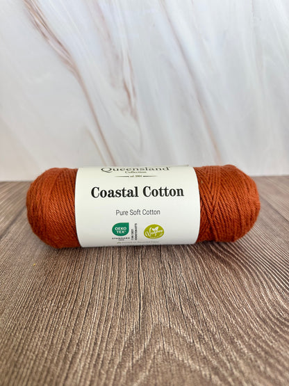 Coastal Cotton Yarn in Toasted