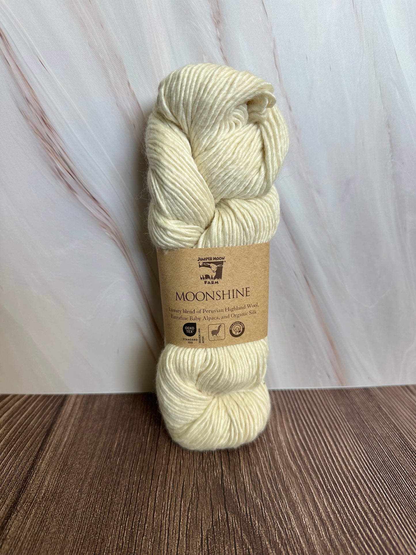 Moonshine Worsted Weight Yarn in Moonbeam
