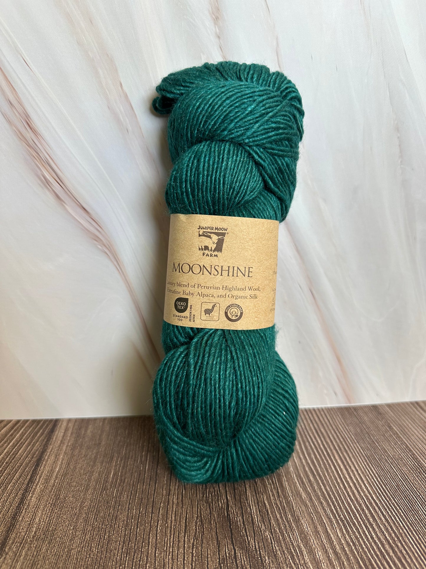 Moonshine Worsted Weight Yarn in June Bug