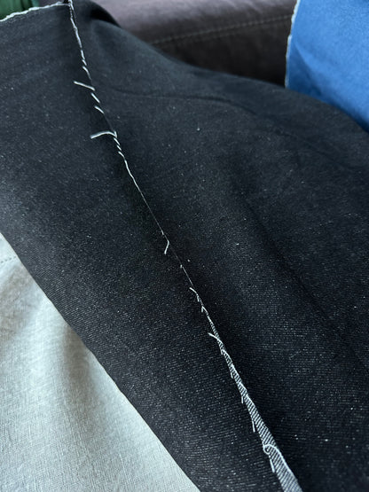 10oz Black Denim