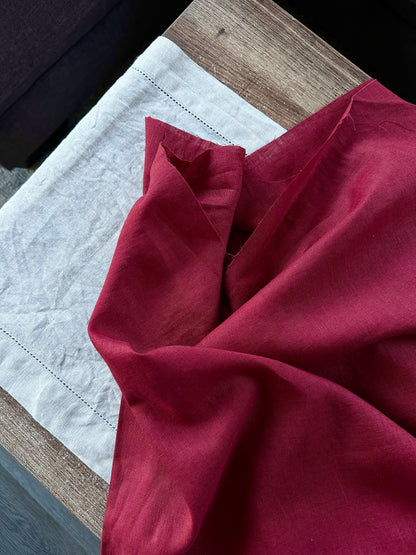 Washed Linen in Red Wine
