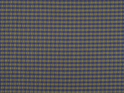 Rowan Gingham Seersucker - Moss & Navy