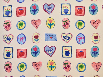Love Letter Viscose Crepe