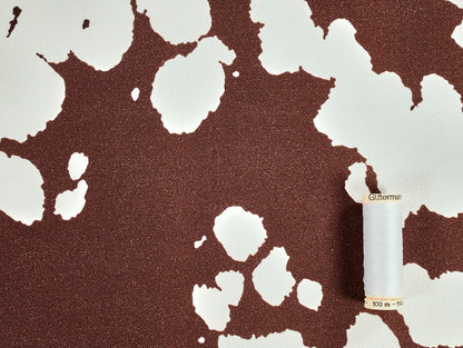 Jessie Cow Print Denim