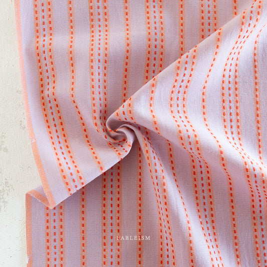 Lucky Loom Stitch Stripe in Lavender