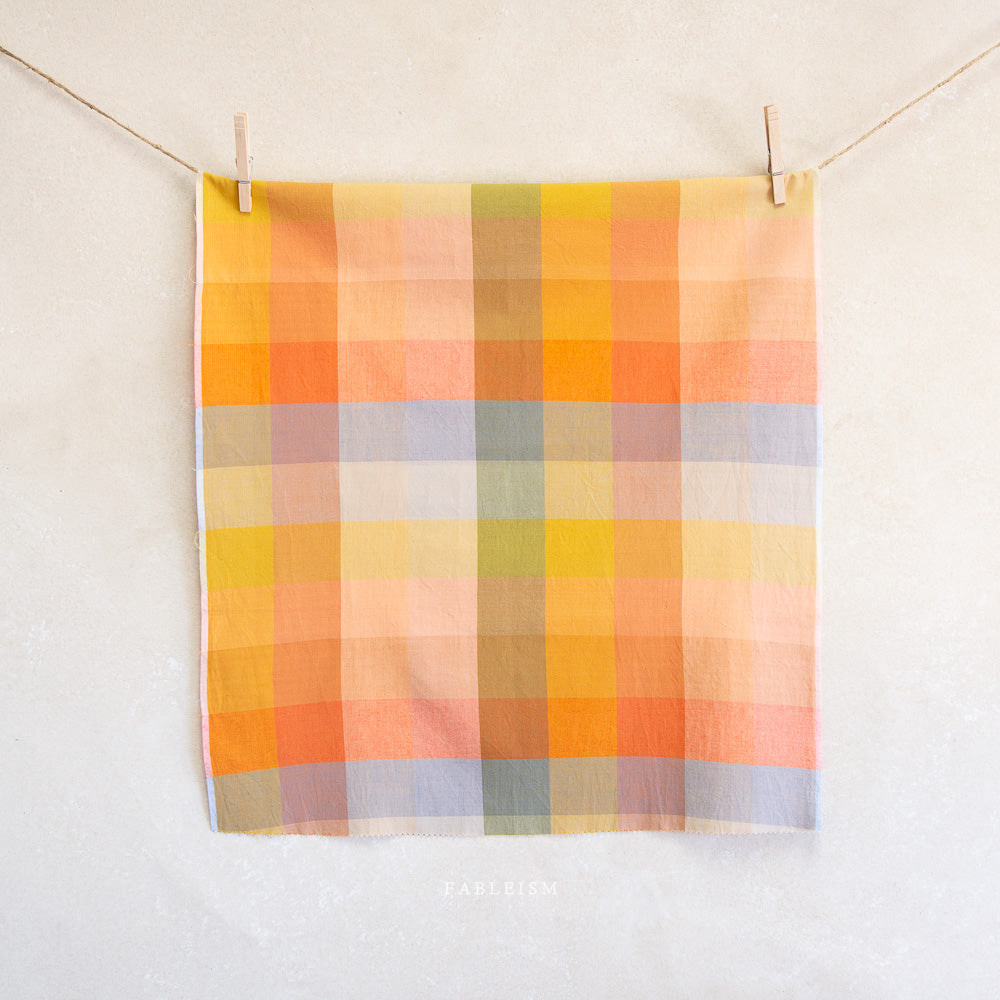 Lumiere Happy Checkers Cotton in Retro