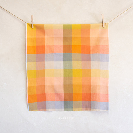 Lumiere Happy Checkers Cotton in Retro