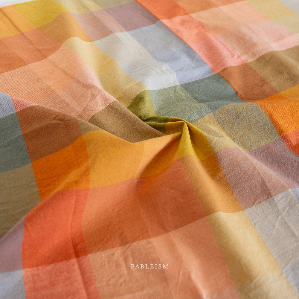 Lumiere Happy Checkers Cotton in Retro