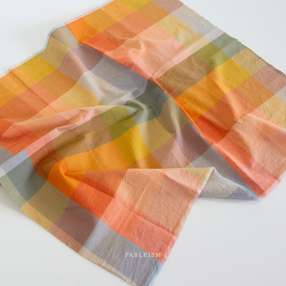 Lumiere Happy Checkers Cotton in Retro