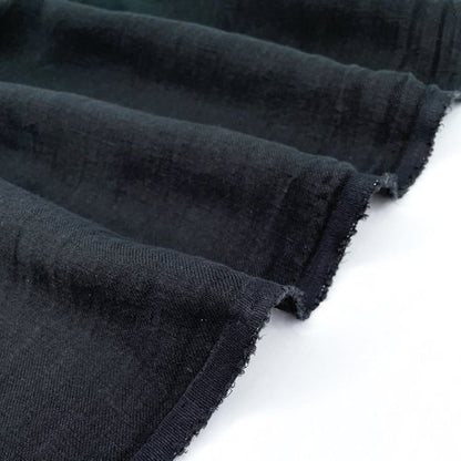 Linen Twill in Black