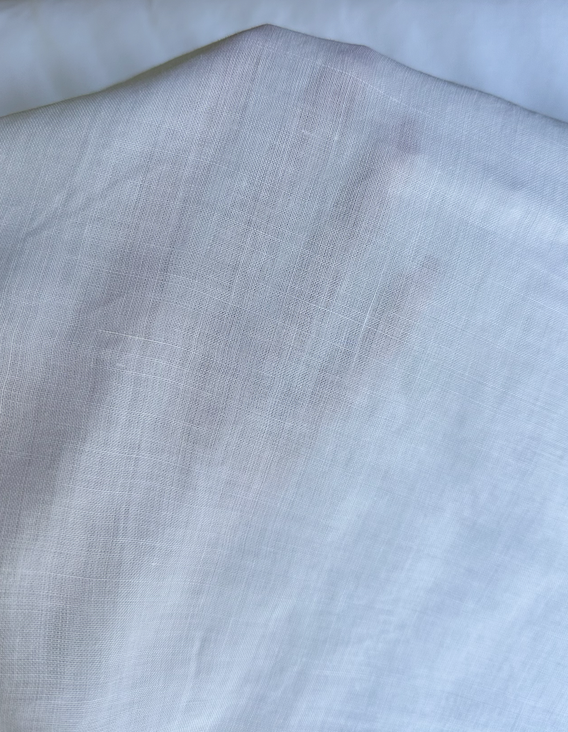 Lightweight Linen in White