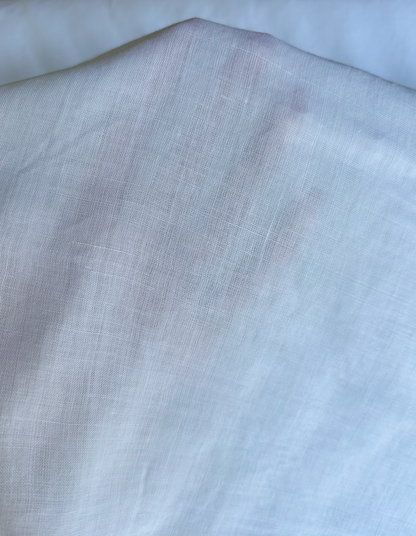 Lightweight Linen in White