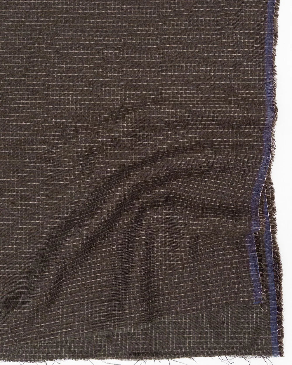 Espresso Check Linen/Cotton