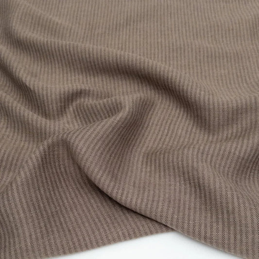 Mocha Stripe Linen/Cotton