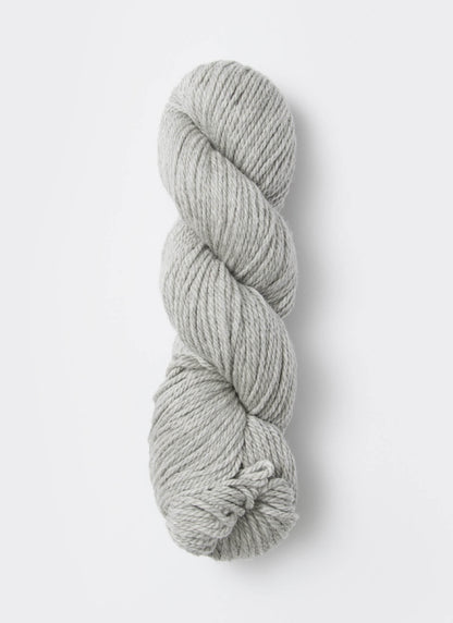 Worsted Wool/Cotton Sweater Yarn in Beluga