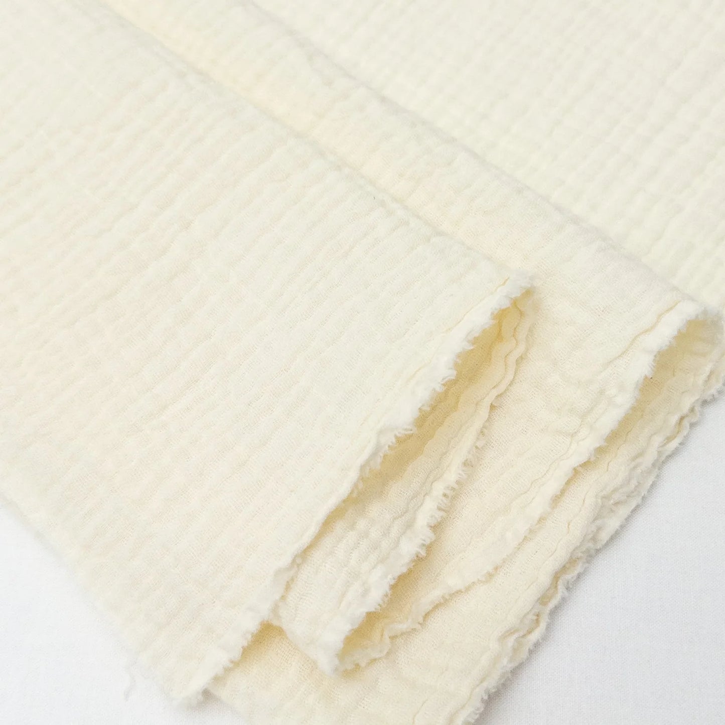 Organic Cotton Double Gauze in Butter Yellow
