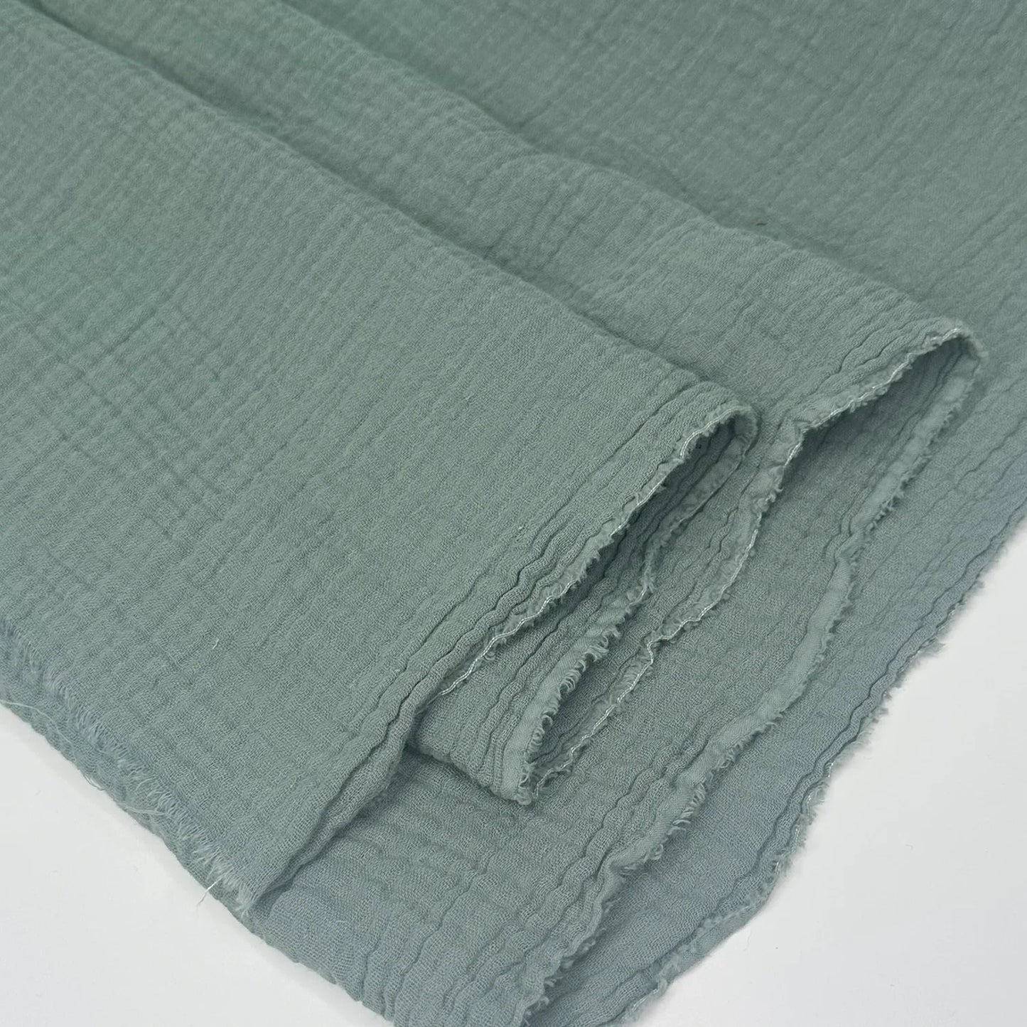 Organic Cotton Double Gauze in Sage