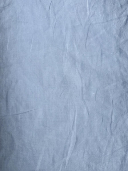 100% lightweight linen in baby blue sold by the 1/2 yard | Sustainable fabric for apparel, great for dresses, tops, pants, etc.
