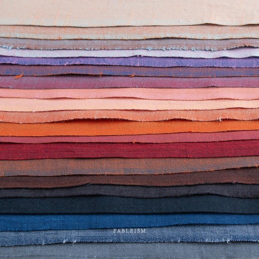 Watercolor Wovens Skyscape Fat Quarter Bundle | Fableism cotton bundle for quilting and sewing with 20 pieces, earthy colors