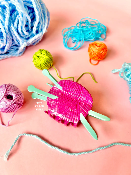 Knitting Claw Clip