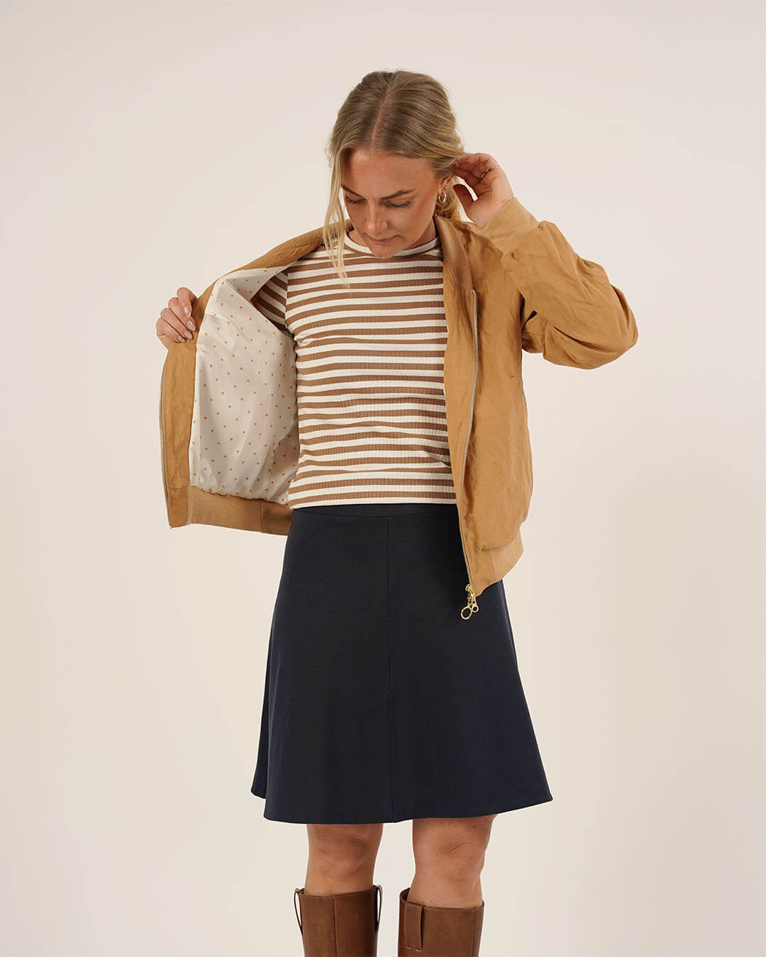 Amelia Bomber Jacket sewing pattern